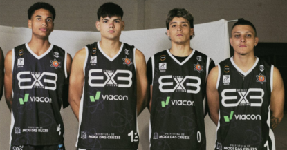 Atomic Basket, time do Mogi Basquete, estreia na segunda etapa do NBB Trio, neste sábado (7)