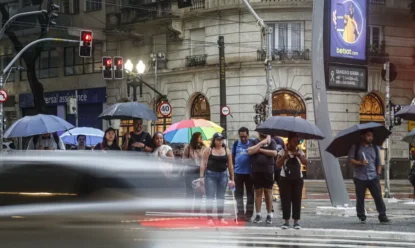 Brasil terá chuva no Sul e Sudeste, mas seca continua nas demais áreas; frente fria chega ao RS e SC