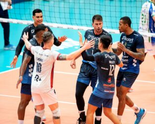 Suzano vence Joinville Vôlei na abertura da Superliga 2024/25 por 3 sets a 1
