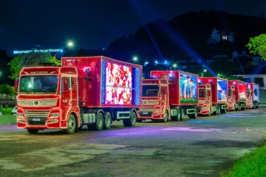 Pela primeira vez, Suzano receberá a Caravana de Natal da Coca-Cola; será no dia 4 de dezembro