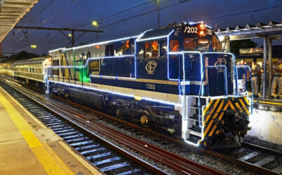 Rumo ao Natal: trem iluminado passará por cidades da Região, até chegar em Mogi e Guararema