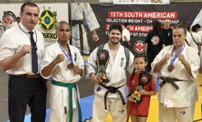 Mogianos campeões do Sul-americano de Kyokushin se classificam para o Mundial do Japão de 2025
