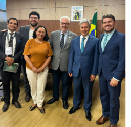 Prefeito eleito de Salesópolis, Rodolfo Marcondes, vai a Brasília em busca de recursos para a Cidade