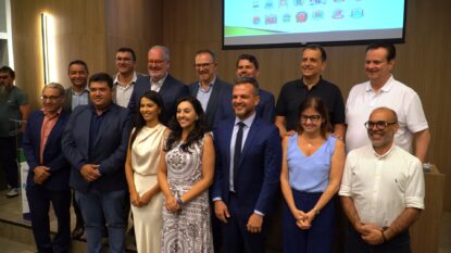 Eduardo Boigues é eleito presidente do Condemat+; posse do Conselho de Prefeitos foi nesta quinta