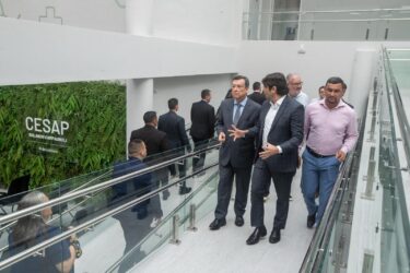 Presidente do TJ visita Guararema para conhecer projeto de instalação do novo fórum