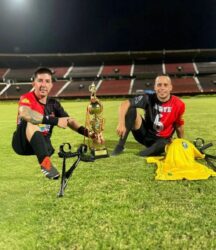 Atletas do Corinthians Mogi são destaques no Campeonato Colombiano de Futebol de Amputados