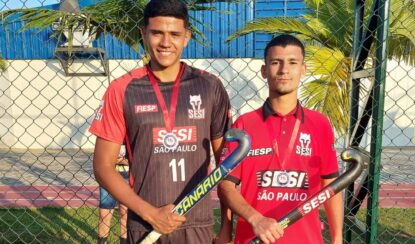 Atletas do SESI Mogi são convocados para defender o Brasil na Copa Pan-Americana de Hóquei