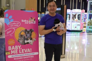 Feira de adoção de cães e gatos do ‘Baby, me Leva!’, de Suzano, agita o Max Feffer no domingo (7)
