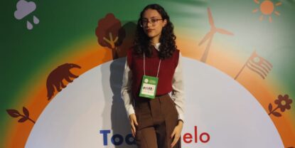 Aluna de Salesópolis leva projeto ambiental para conferência nacional em Brasília, em outubro