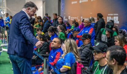 Ginásio Tuta recebe etapa do Campeonato Regional Sudeste de Bocha Paralímpica