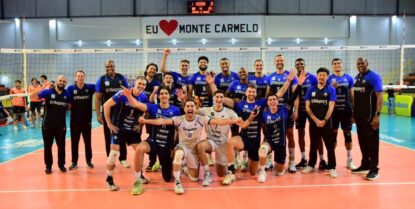 Fora de casa: Suzano Vôlei fecha 2025 com vitória e classificação para a Copa Brasil 2026
