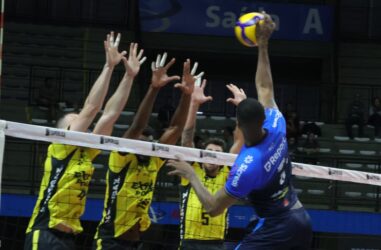 Suzano Vôlei recebe o Goiás na terça com ingresso solidário e pode garantir vaga na Copa Brasil 2026
