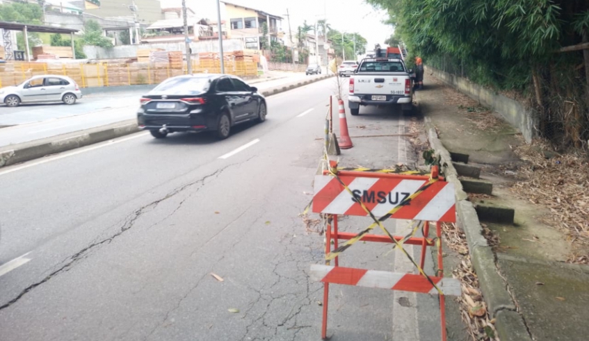 Trecho da Francisco Rodrigues Filho será interditado para obra de drenagem neste sábado (24)
