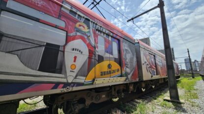 CPTM coloca em circulação trem temático de Ayrton Senna em comemoração ao aniversário de São Paulo