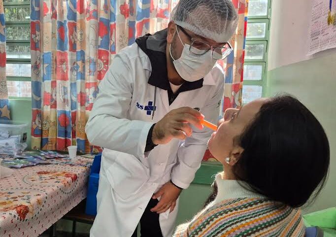 Programa Saúde Itinerante leva 300 atendimentos gratuitos à Fazenda Aya neste sábado (24)