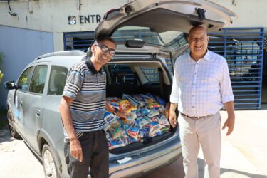 Evento esportivo garante doação de 160 kg de alimentos ao Fundo Social de Solidariedade de Suzano
