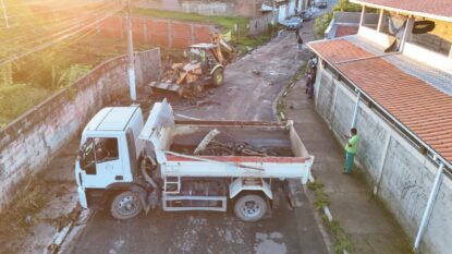 Chuva de 115 mm em 60 minutos mobiliza equipes da Prefeitura de Suzano para minimizar impactos