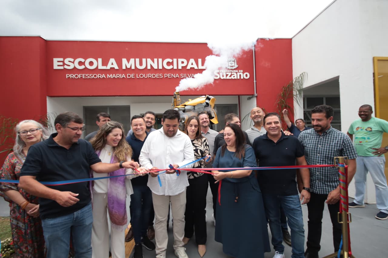 Prefeitura de Suzano inaugura escola municipal ‘Dona Pequeninha’ com 260 vagas para educação infanti
