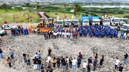 Suzano em Ação: Prefeitura inicia megamutirão de zeladoria com 200 trabalhadores e 100 veículos
