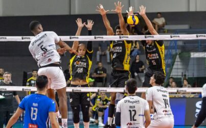 Suzano Vôlei enfrenta Vôlei Renata nesta quarta na Arena Suzano em jogo decisivo pela Superliga