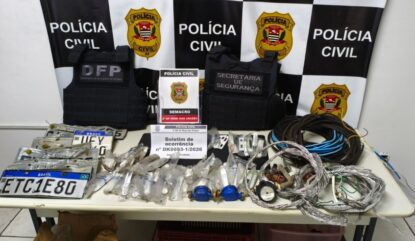 Operação fecha ferro-velho clandestino que receptava hidrômetros furtados em Mogi das Cruzes