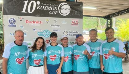 10º Kosmos Cup reúne 16 equipes e movimenta o tênis no fim de semana em Mogi das Cruzes