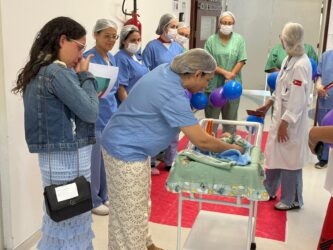 Bebê Matteo Henrique recebe alta após mais de um mês na UTI Neonatal do Hospital de Suzano
