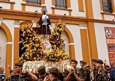 Festa de São Benedito chega à 147ª edição em Mogi com procissão, missas e quermesse tradicional