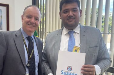 Prefeito Pedro Ishi busca recursos em Brasília para recapeamento da av. Guilherme Garijo em Suzano
