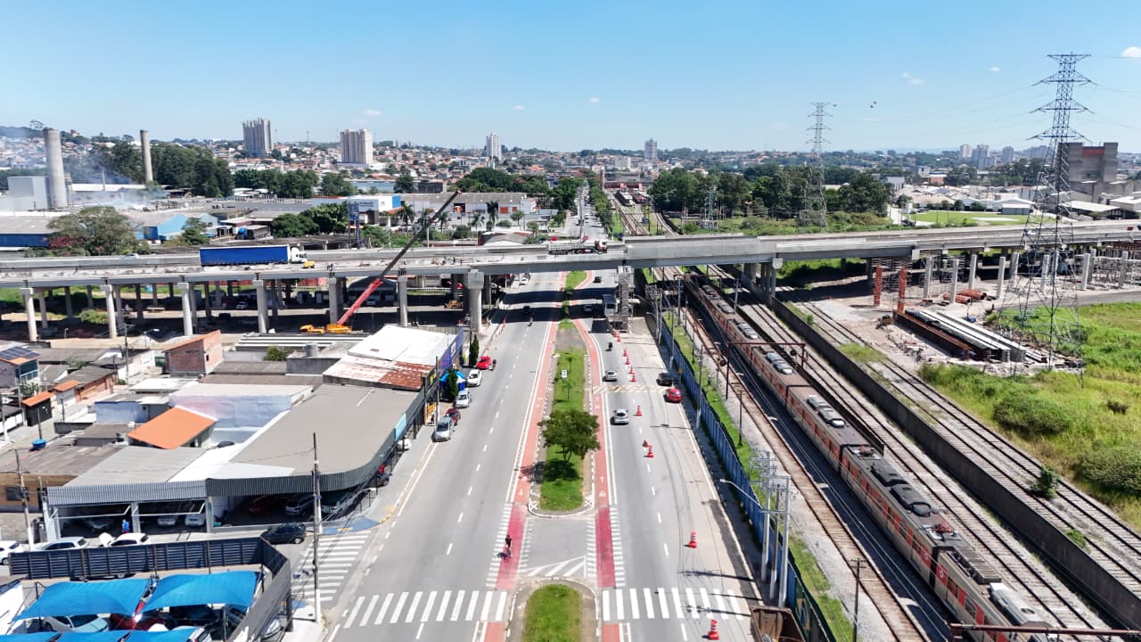 Avenida Brasil terá interdições nesta quarta (25) para obras do Rodoanel; veja horários e desvios
