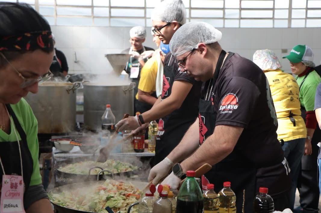 Festival do Yakisoba do Haha no Kai celebra cultura japonesa e 77 anos de Suzano no Bunkyo