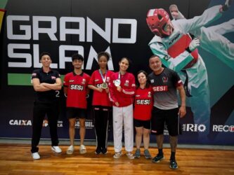 Jovem equipe de Parataekwondo do SESI-SP conquista medalhas no Grand Slam no Rio de Janeiro