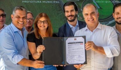 Mogi das Cruzes retoma obras que vão dobrar capacidade de tratamento de esgoto da ETE Leste