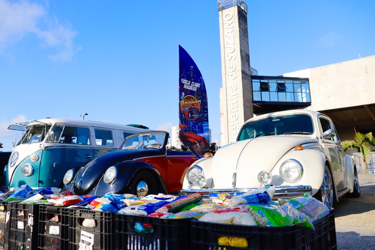 Encontro de Fuscas e Carros Antigos tem entrada gratuita no Parque do Mirante em 19 de abril