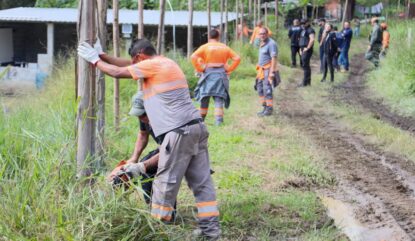 Grupo de Fiscalização Integrada realiza ação direcionada a loteamentos irregulares em Taiaçupeba