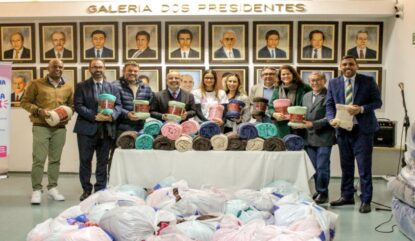 Câmara de Mogi das Cruzes doa 1.151 cobertores para a Campanha do Agasalho 2026 do Fundo Social