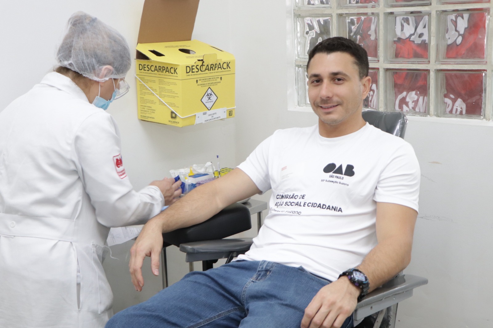 OAB Suzano promove campanha de doação de sangue e reforça estoques no Junho Vermelho
