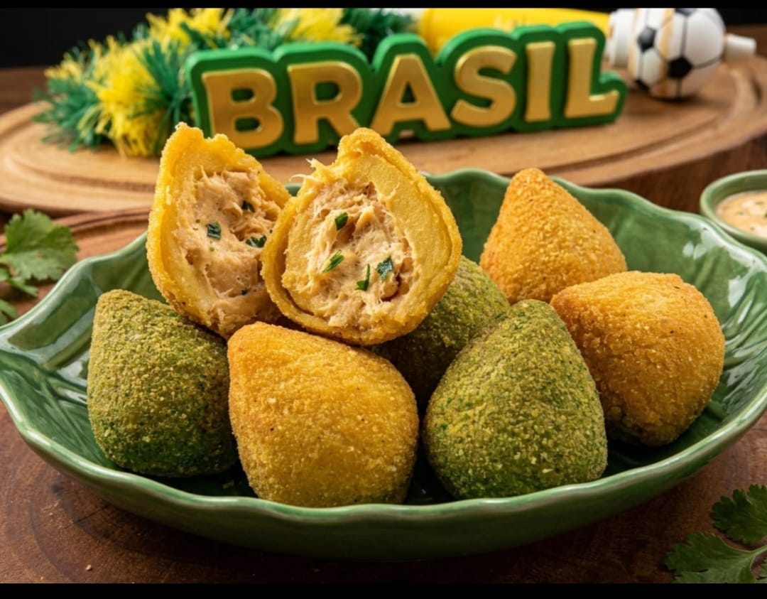 Chef Adriana Cintra transforma paixão pela culinária em salgados temáticos para torcer pelo Brasil