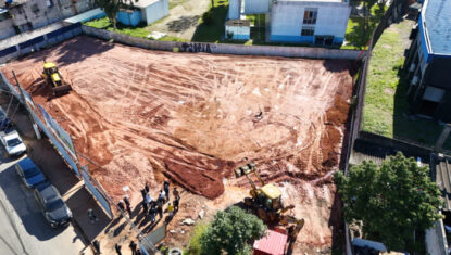 Nova UBS do Jardim Boa Vista, em Suzano, entra na fase de terraplanagem após início das obras