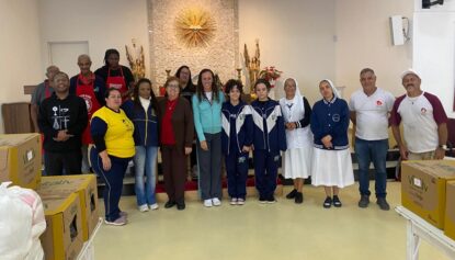 Festa do Divino de Mogi doa uma tonelada de alimentos para cinco entidades assistenciais da Cidade