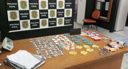 GCM de Suzano apreende 1,8 kg de drogas e prende suspeitos de roubo durante a semana