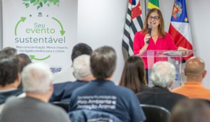 Mara Bertaiolli destaca responsabilidade ambiental no lançamento do Protocolo de Sustentabilidade
