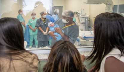 Liz Gabriela é a primeira bebê nascida na Maternidade Municipal de Mogi das Cruzes
