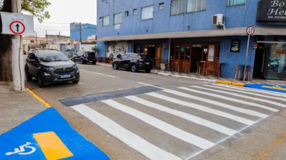 Rua Sara Cooper terá sentido único em novo trecho no Centro de Suzano a partir de segunda (17)