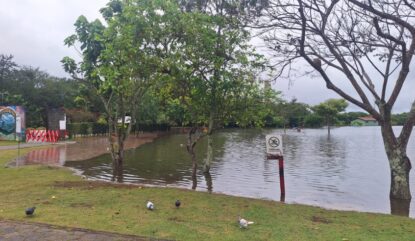 Parque Centenário é interditado preventivamente para preservar segurança dos frequentadores