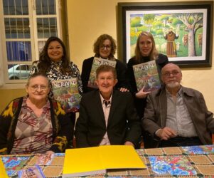 Nerival Rodrigues reúne arte e convidados em noite de autógrafos e abertura de mostra na Pinacoteca