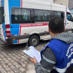 Mais de 100 vans do transporte complementar passam por vistoria a partir de 8 de setembro