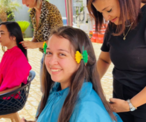 Colaboradores de empresa mogiana participam de ação da ONG Cabelegria nesta sexta (23)