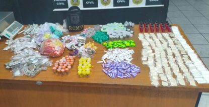 Tráfico: GCM apreende 4,2 quilos de drogas durante patrulhamento no Jardim Monte Cristo, em Suzano
